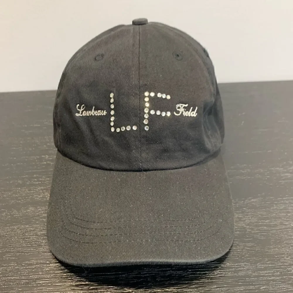 Gear for sports Lambeau field womans bedazzle Black baseball hat